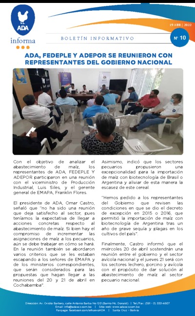 Boletín ADA Informa 010