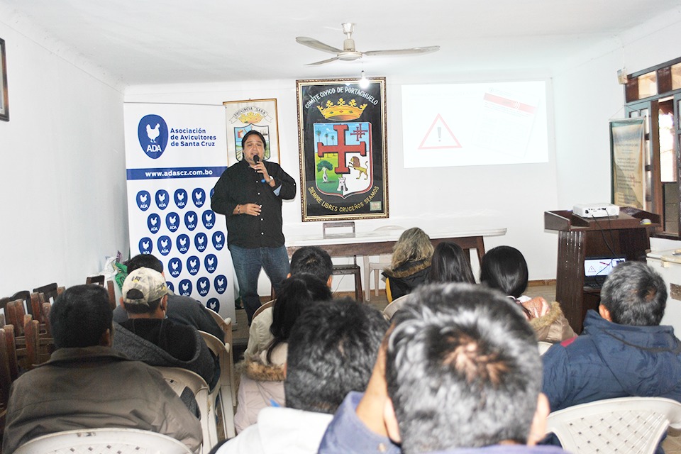 Capacitación a productores y mataderos artesanales sobre bioseguridad y detección temprana de la influenza aviar